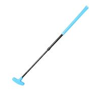 PETSOLA Putter de Golf en Aluminium, Outil D'entraînement Double Face Antidérapant, Accessoire Idéal pour Débutants à La Maison, Au Jardin Ou Au Bureau, P, Bleu