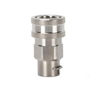 PETSOLA Raccord avec Goupille Retenue Compatible Adaptateur Tuyau Haute Pression Installation Facile pour Bricoleurs, Adaptateur De Base Bosch Vers Grande Tête Femelle 3/8