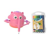 PETSOLA Robot de Dessin éducatif pour Enfants, Machine à Dessiner pour Garçons et Filles