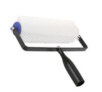 PETSOLA Rouleau à Picots pour Chape, Rouleau à Peinture, Pinceau, Rouleau Professionnel pour Enduit de Sol, pour Travaux Ménagers, souple et 13mm