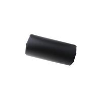 PETSOLA Rouleau En Mousse Éponge Rouleau de Pied pour Machine D'Exercice Accessoire de Banc Renfort Jambes Recouvert Cuir PU Soutien Moelleux Adapté à L'Entra, Noir