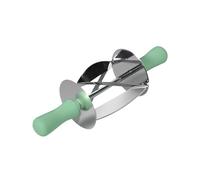 PETSOLA Roulette à, Roulette à, Couteau à Pâtisserie, Usage Domestique, Facile à Utiliser, Roulette à Pâte, Coupe-pâte à, vert