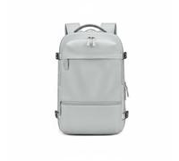 PETSOLA Sac à Dos de Exploration Polyvalent Sac à Dos Grand Volume Léger Bagagerie pour Établissement D'enseignement Supérieur, Extérieur, Gris, Gris Clair, 18 Pouces