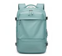 PETSOLA Sac à Dos de Exploration Polyvalent Sac à Dos Grand Volume Léger Bagagerie pour Établissement D'enseignement Supérieur, Extérieur, Vert, Vert, 18 Pouces