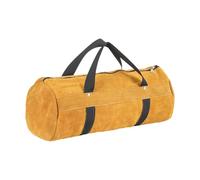 PETSOLA Sac à Outils Organisateur Coffret de Transport En PU avec Coutures Renforcées pour Outils de Maintenance Adapté Au Nettoyage Bricolage Atelier Cuisine, L Yellow