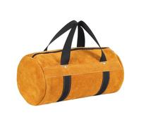 PETSOLA Sac à Outils Organisateur Coffret de Transport En PU avec Coutures Renforcées pour Outils de Maintenance Adapté Au Nettoyage Bricolage Atelier Cuisine, M Yellow