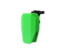 PETSOLA Sacoche de Selle Vélo Sac Arrière Pochette sous-siège Trousse de Queue Étui de Selle Silicone Imperméable avec Fermeture Fixation Angulaire Réglable, Vert