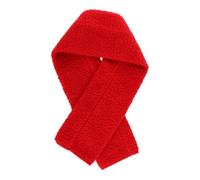 PETSOLA Sangle de Cheval Rembourrée Protège-Ventre Cheval Protection Douce Housse pour Sangle de Selle Coussin Confortable Matériel Rembourré Adaptée pour Écu, Rouge