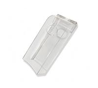 PETSOLA Serrure Extérieure Protège Capot Couvercle Abri Contre Pluie et Rayons en Polycarbonate Profil Compact Couvercle Haut, Transparent, X76 Transparent