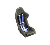 PETSOLA Siège Baquet de Course /64, Accessoire Intérieur de Mini-voiture, Décoration Réaliste, Harnais de Simulation pour Décoration de Bureau, Style A
