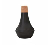PETSOLA Silencieux de Trompette En Aluminium Pratique Silencieuse Sourdine Sèche de Trompette Léger pour Appartement, Noir