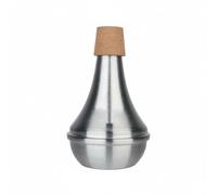 PETSOLA Silencieux de Trompette En Aluminium Pratique Silencieuse Sourdine Sèche de Trompette Léger pour Appartement, Argent