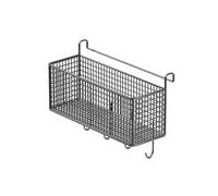 PETSOLA Solution de Rangement de Chevet : Panier Suspendu pour Télécommande et Ordinateur Portable, Moyen