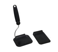PETSOLA Spatule avec Têtes Interchangeables Orientable Racleur Cuisine Multifonction Ustensile pour Cuisiniers, Pâtisserie, Array, Noir