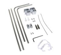 PETSOLA Support de Lampe pour Aquarium, en Alliage D'aluminium, pour Plantes Aquatiques. Convient pour Une Paire.