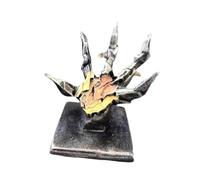 PETSOLA Support de Téléphone, Statue de Main d'halloween, Sculpture de Main Maléfique en Résine pour Décoration de Cheminée, Maison Ou Fête