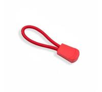 PETSOLA Support de Tuyau de Plongée Retenue Flexible Bungee Attache à Mousqueton Fixation de Manomètre Organisation des Tuyaux Anti-balançement en Corde, Rouge