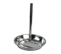 PETSOLA Support Vertical pour Poulet, Canard, Rôtissoire, Plateau, Nettoyage Facile, Support pour à Rôtir, Idéal pour Les Réunions de Famille, Les Barbe, 24 Cm