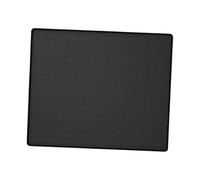 PETSOLA Tapis Protecteur Séchoir Antidérapant En Silicone pour Machine à Laver et Housse Protection Imperméable Résistant à La Chaleur Multifonction Adapté Po, Noir, S