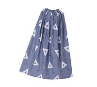 PETSOLA Tente de Changement Portable avec Cabine D'Intimité Pliable Couverture D'Essayage en Coton Manteau de Vestiaire Abri Adapté à La Plage La Danse, Triangle, 1.5M