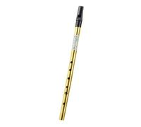 PETSOLA Tin Whistle En Plastique Pr Débutant, Flûte Irlandaise à Six, Réglage Précis, Flûte à Six, Débutants, Étudiants, Or