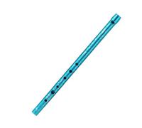 PETSOLA Tin Whistle Traditionnel Penny Whistle Léger Sifflet Irlandais pour Étudiants, Cours, Bleu À Pois