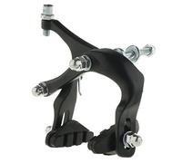 PETSOLA Traction Latérale Avant de Bicyclette de Route Vélo à Pignon Fixe V/étrier de Frein, Noir, 45mm