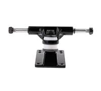 PETSOLA Truck de Planche à roulettes Utilisation Accessoire Aluminium Longboard Léger Pièce Remplacement Destiné à Planche de Loisir Extérieure, Noir, 16.7x7.7cm