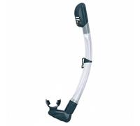 PETSOLA Tuba Silicone Étanche Tube Respiratoire sous-Marin Facile à Transporter pour Débutants, Bleu Marine