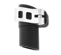 PETSOLA Verrou de Bâton de Marche Remplaçant Serrure à Bascule pour Bâton de Randonnée Accessoire de Remplacement Léger et Solide Facile à Utiliser pour March, Boucle argentée 16mm