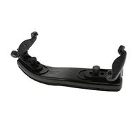 PETSOLA Violin Support Rigide Repose-épaule Accessoire Gel Plastique Léger Réglable Confortable Adapté pour Étudiants Musiciens Pratique Orchestre Mais, Noir 1-2
