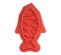 Petstages Fishie Fun Feed Mat Gamelle pour chat Slow Feeder, rose