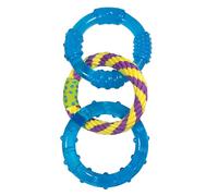 Petstages Jouet à Anneaux pour Chien Orka Dental Links - hygiène Dentaire/à mâcher