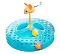 Petstages Jouet pour Chat Cheese Chase - Circuit - Multicolore - Taille Unique