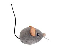Petstages Jouet pour Chat Squeak Squeak Mouse - en Peluche/avec de l'herbe à Chat - Souris