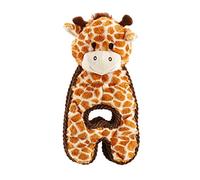 Petstages Peluche pour chien Cuddle Tugs - couine/interactif - girafe - jaune - taille unique