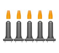 PetsTEK Lot de 5 kits d'épissure de fils étanches à enterrer directement, connecteurs électriques pour réparation de rupture de fil, compatibles avec les systèmes de clôture pour chien PetSafe