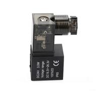 PETSTIBLE Bobine d'électrovanne pneumatique 4V110, 1 bobine de vanne électromagnétique pneumatique DC12 V DC24 V AC36 V AC110 V AC220 V (DC24 V))