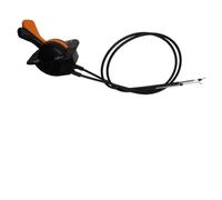 PETSTIBLE Câble d'étranglement d'accélérateur, double poignée de commande pour tracteurs 125 135 145 155C 190C LA120-LA175, remplace GY20948 GY20772