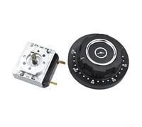 PETSTIBLE Interrupteur minuteur 30/60/90/120 min pour four à micro-ondes avec sonnette mécanique AC 250 V 16 A (120 minutes)