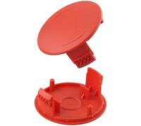 PETSTIBLE Lot de 2 capuchons de bobine pour débroussailleuse Bosch AFS 23-37, construction ABS, installation sans outil, protège la ligne et assure un ajustement sûr pendant la coupe de la pelouse