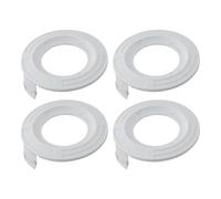 PETSTIBLE Lot de 4 capuchons de bobine pour débroussailleuse Bosch FSE52, FSA57 et FSA30 - Plastique, 79,3 x 23,7 mm, blanc - Entretien de la pelouse et du jardin