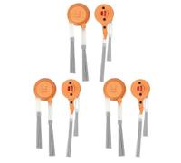 PETSTIBLE Lot de 6 brosses latérales de rechange pour aspirateur robot Narwal Freo X10 Pro & YJCC027, plastique + nylon