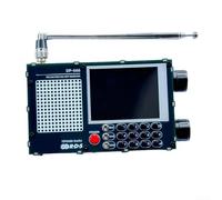 PETSTIBLE Radio numérique portable, DP-666, TEF6686, radio pleine bande, FM AM FM, radio à ondes courtes RDS (noir)