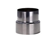 PETSTIBLE Réducteur de conduit de cheminée en acier inoxydable Ø80 mm/Ø60 mm