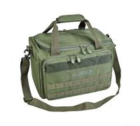PETSTIBLE Sac de pêche robuste avec poignée rembourrée et fermetures éclair SBS pour les aventures en plein air organisées, Vert