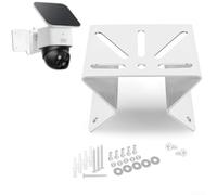 PETSTIBLE Support de montage d'angle en métal parfaitement adapté pour l'installation de caméra PTZ, utilisation en extérieur ou en intérieur