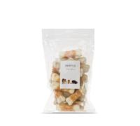 PETSTYLE LIVING Os à mâcher pressés avec viande de poulet 7,5 cm - 20 pièces - snack pour chiens