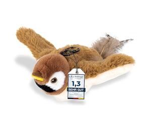 PetTec® Jouet pour Chat Interactif Électrique pour l'Autonomie - Oiseau Qui Bouge avec de l'herbe à Chat - Jouet pour Chat Poisson - Jouet Interactif pour Chat - Jouets pour Chats
