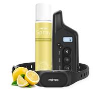 PetTec Spray Trainer 4.0 | Collier de Dressage pour Chien Efficace Contre la Fuite | Collier d'éducation avec 3 intensités de Spray et de Sons | Télécommande électrique, portée 300 m | Étanche